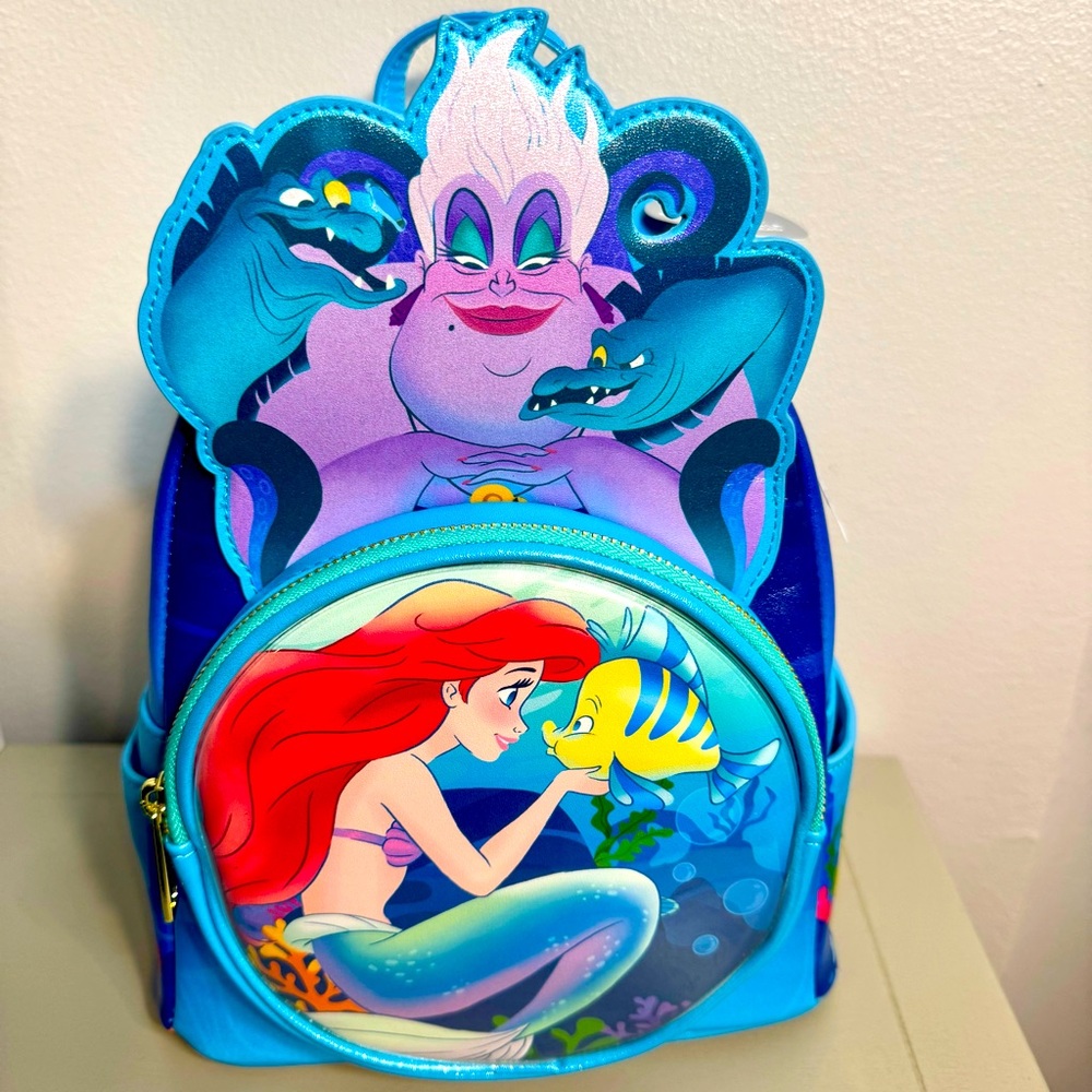 NWT. Loungefly Disney The Little Mermaid 35th Anniversary backpack